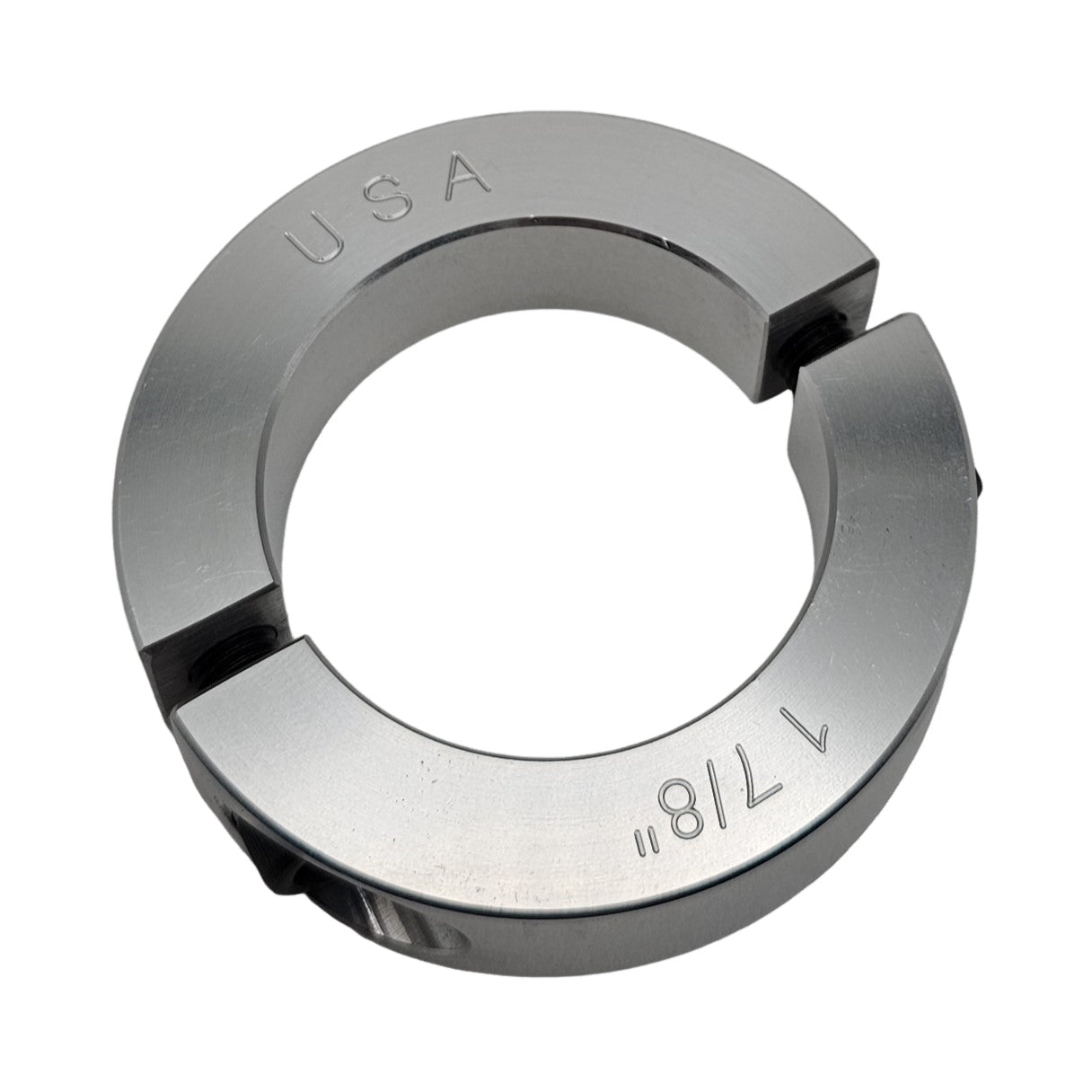 1.875" Diameter - Clamping Two Piece Shaft Collar - 2024 Aluminum