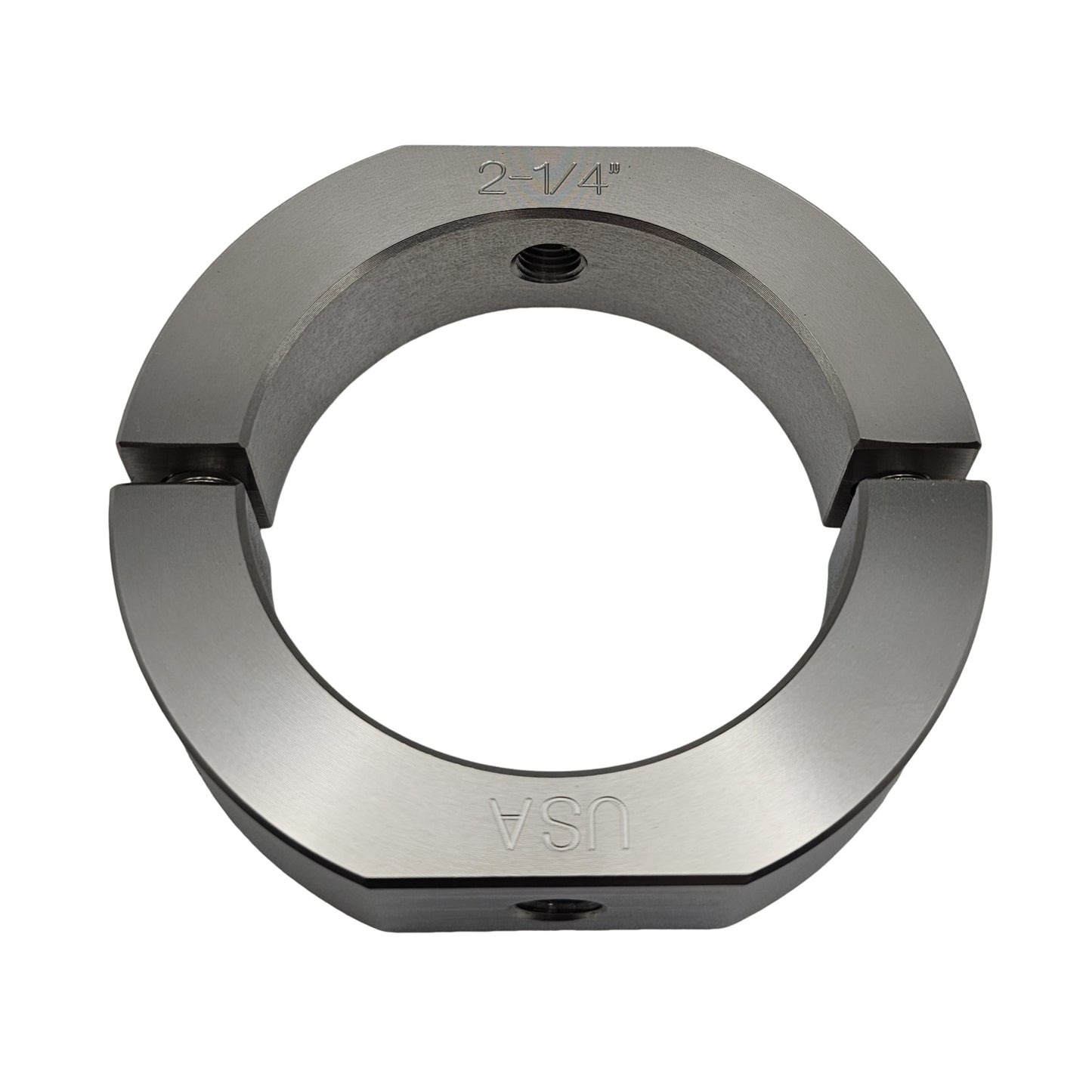 2.25" Diameter – Mountable Clamping Two Piece Shaft Collar - 303 Stainless Steel