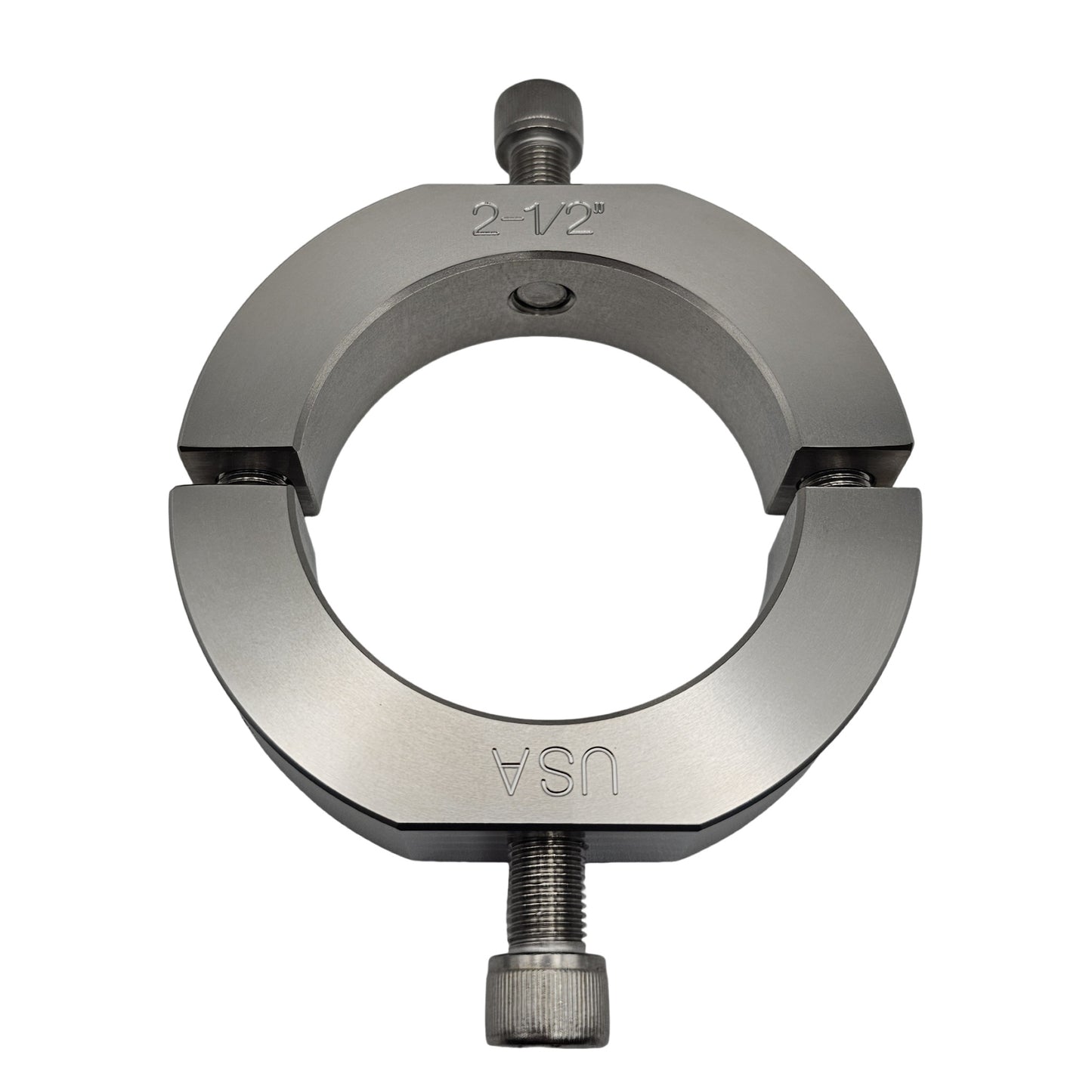 2.50" Diameter – Mountable Clamping Two Piece Shaft Collar - 303 Stainless Steel