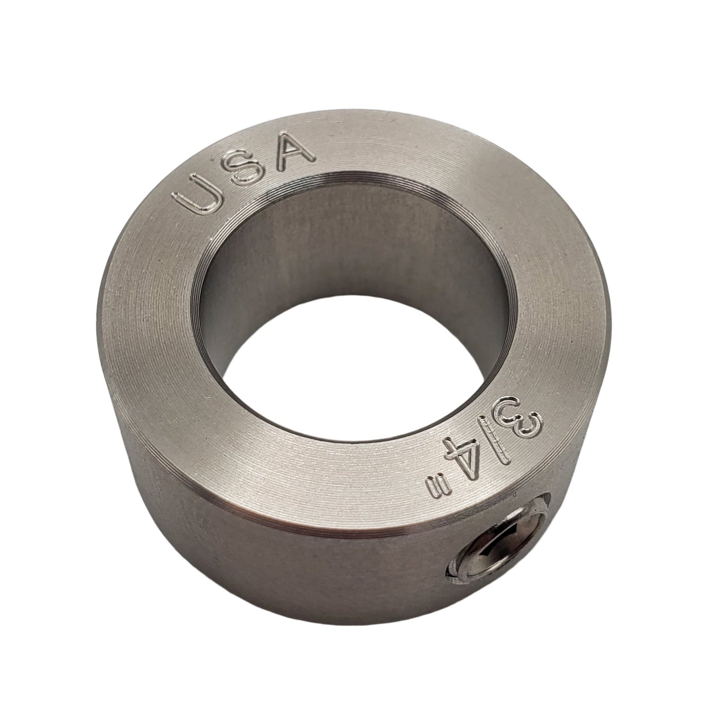 0.75" Diameter - Set Screw Shaft Collar - 303 Stainless Steel