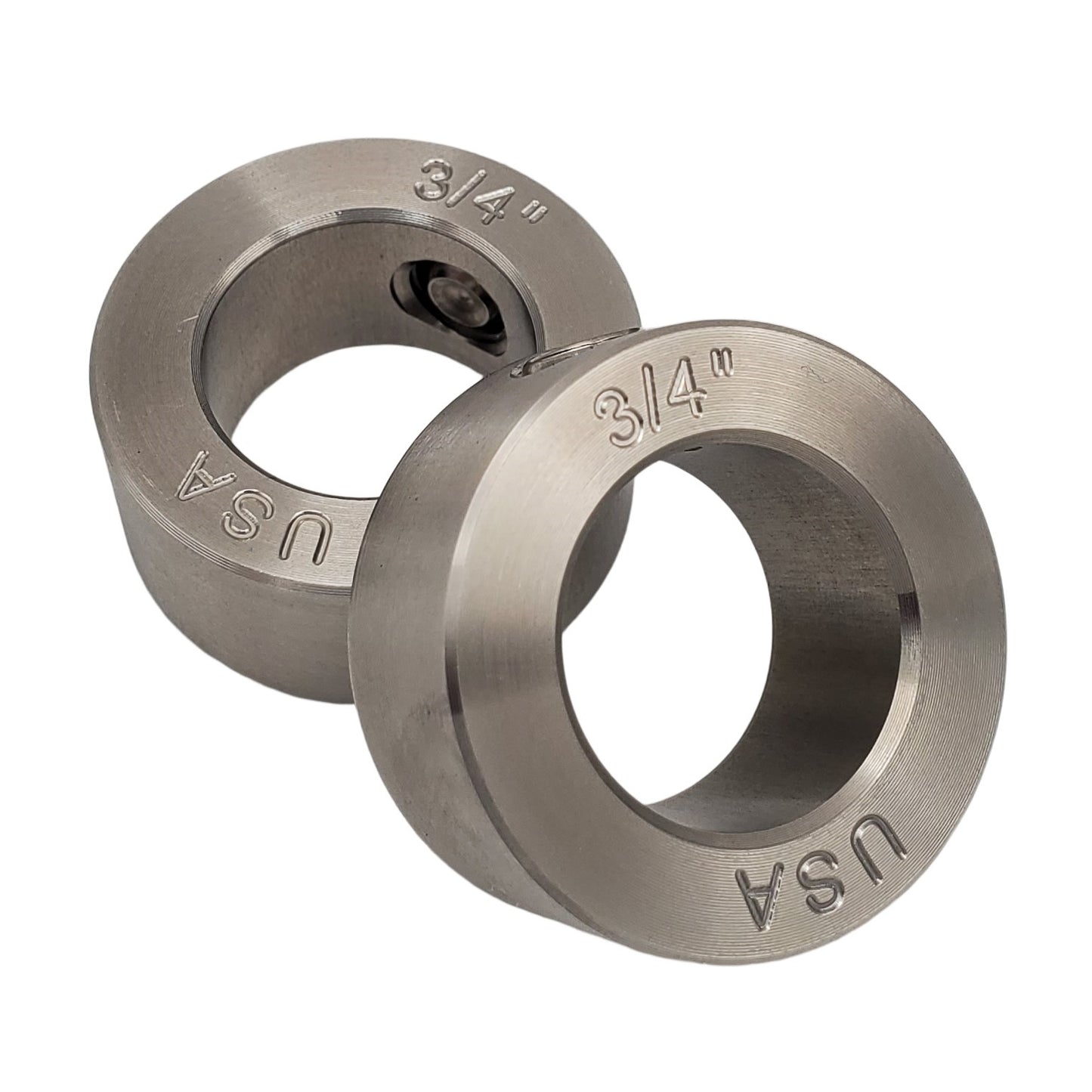 0.75" Diameter - Set Screw Shaft Collar - 303 Stainless Steel