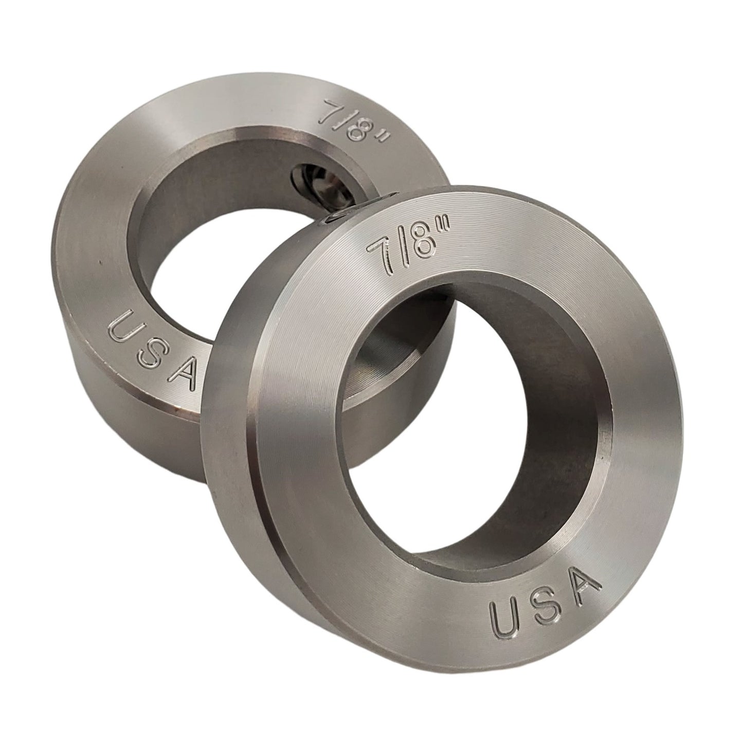 0.875" Diameter - Set Screw Shaft Collar - 303 Stainless Steel