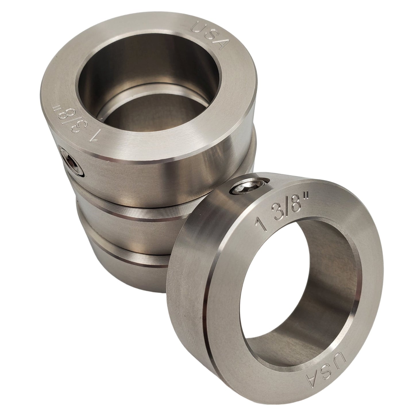 1.375" Diameter - Set Screw Shaft Collar - 303 Stainless Steel