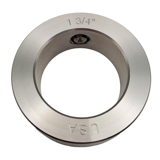1.75" Diameter - Set Screw Shaft Collar - 303 Stainless Steel