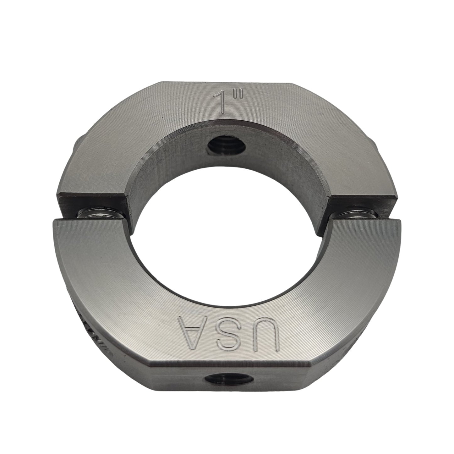 1.00" Diameter – Mountable Clamping Two Piece Shaft Collar - 303 Stainless Steel