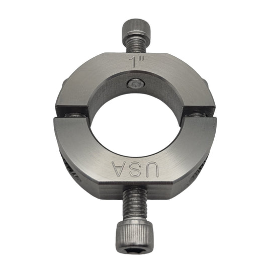 1.00" Diameter – Mountable Clamping Two Piece Shaft Collar - 303 Stainless Steel