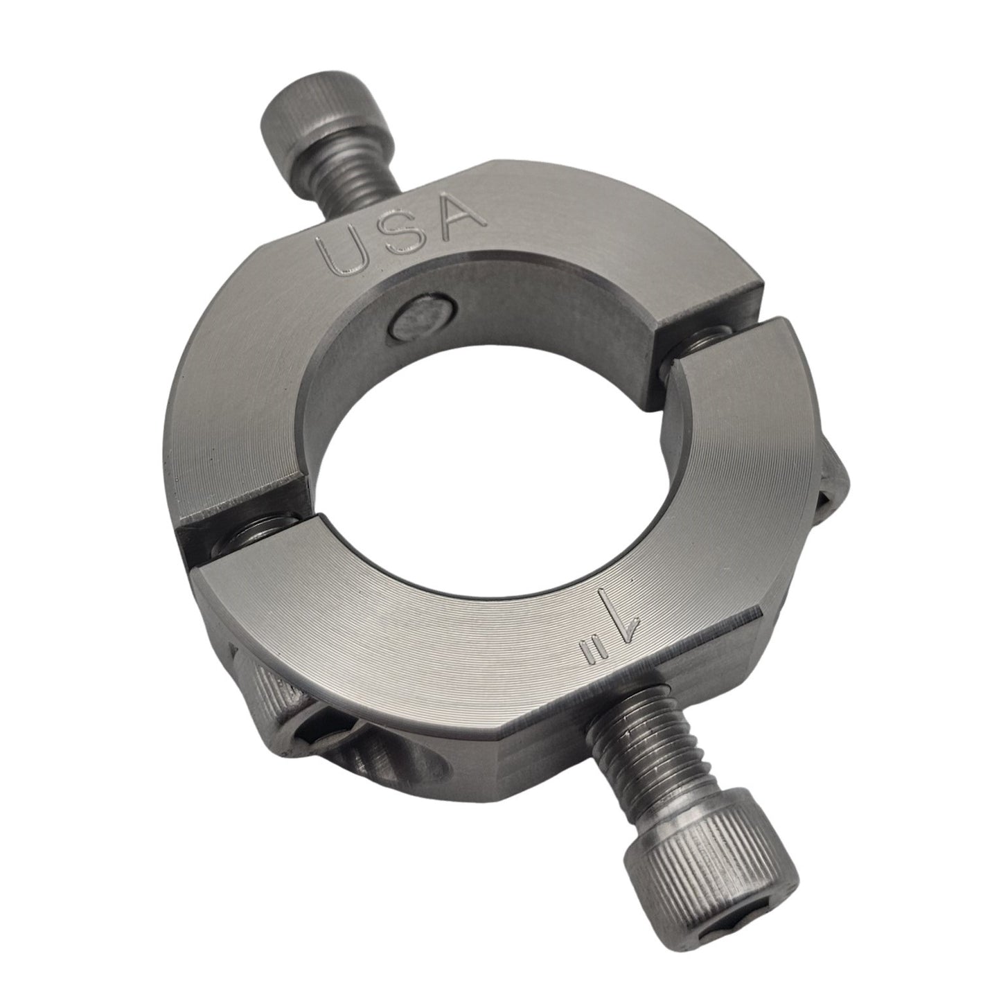 1.00" Diameter – Mountable Clamping Two Piece Shaft Collar - 303 Stainless Steel