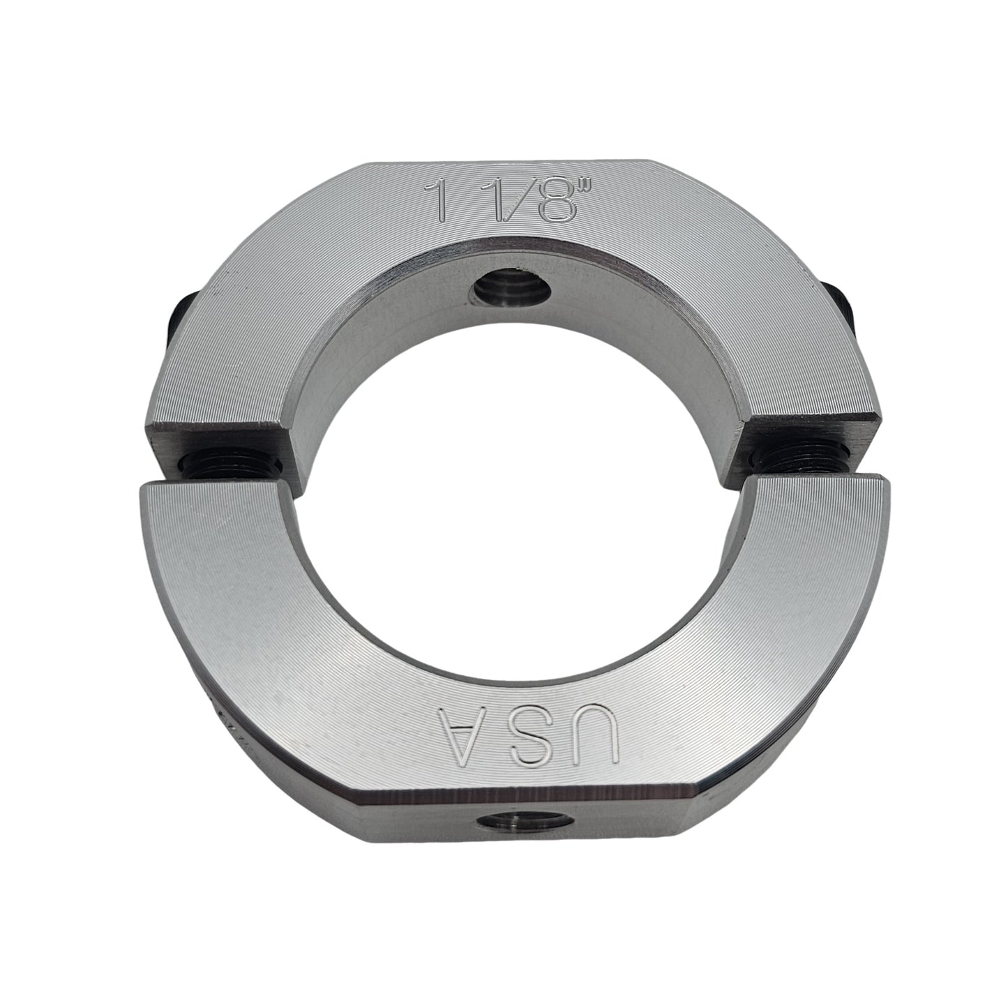 1.125" Diameter – Mountable Clamping Two Piece Shaft Collar – 2024 Aluminum