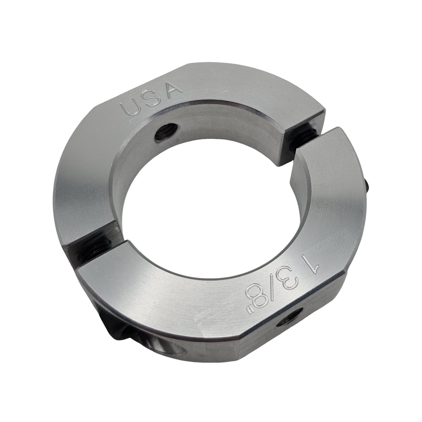 1.375" Diameter – Mountable Clamping Two Piece Shaft Collar – 2024 Aluminum