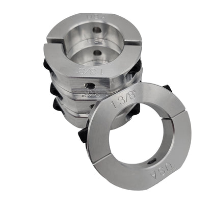1.375" Diameter – Mountable Clamping Two Piece Shaft Collar – 2024 Aluminum