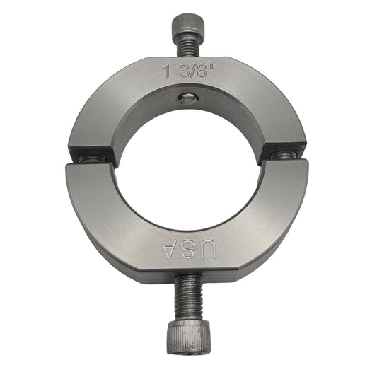 1.375" Diameter – Mountable Clamping Two Piece Shaft Collar - 303 Stainless Steel