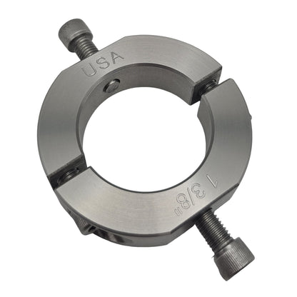 1.375" Diameter – Mountable Clamping Two Piece Shaft Collar - 303 Stainless Steel