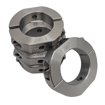 1.375" Diameter – Mountable Clamping Two Piece Shaft Collar - 303 Stainless Steel