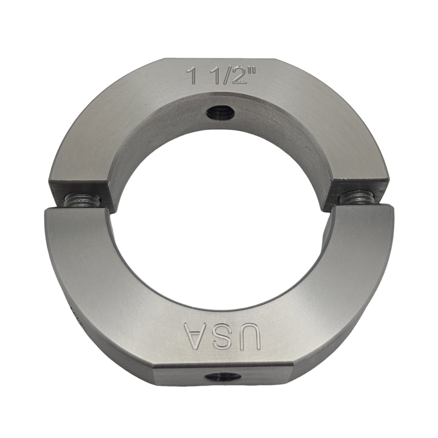 1.50" Diameter – Mountable Clamping Two Piece Shaft Collar - 303 Stainless Steel