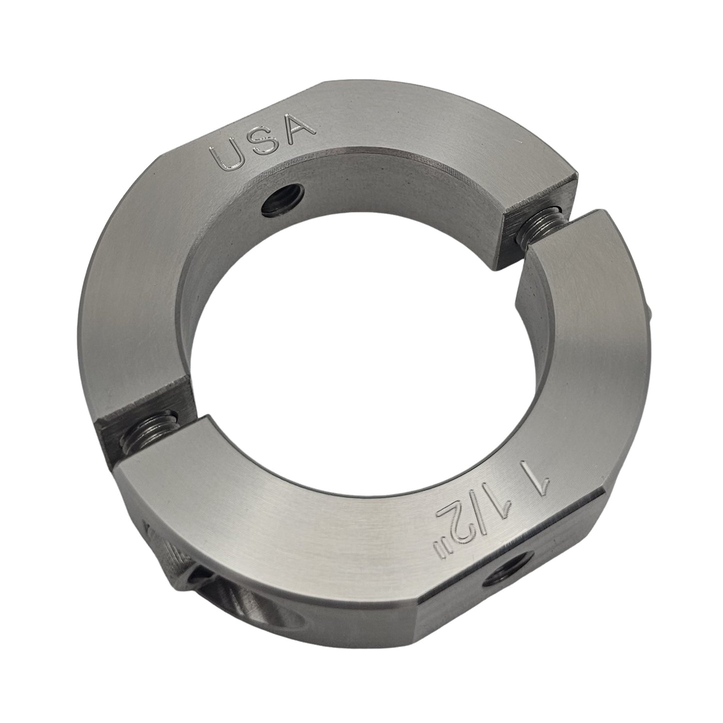 1.50" Diameter – Mountable Clamping Two Piece Shaft Collar - 303 Stainless Steel