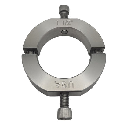 1.50" Diameter – Mountable Clamping Two Piece Shaft Collar - 303 Stainless Steel