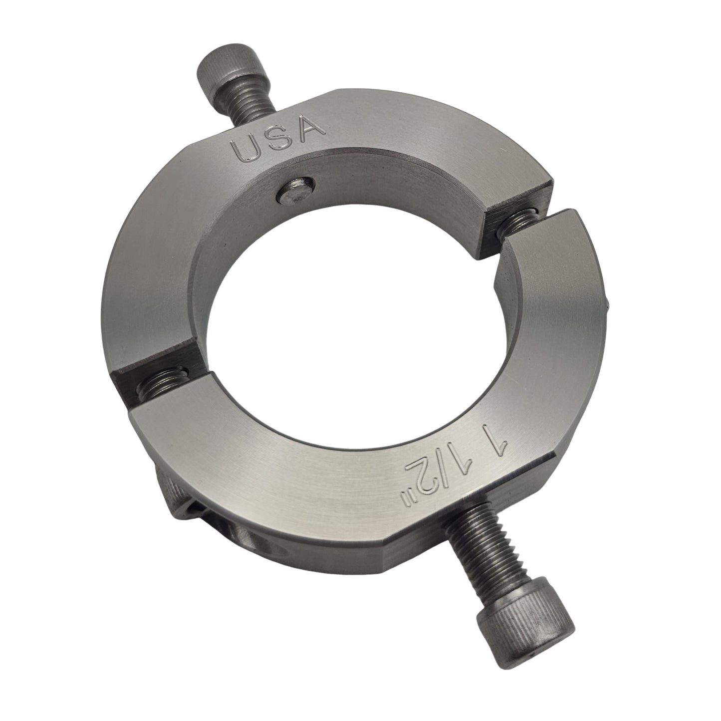 1.50" Diameter – Mountable Clamping Two Piece Shaft Collar - 303 Stainless Steel