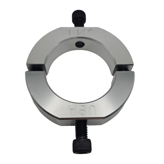 1.50" Diameter – Mountable Clamping Two Piece Shaft Collar – 2024 Aluminum