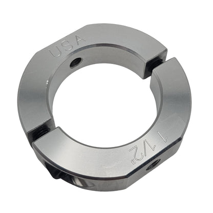 1.50" Diameter – Mountable Clamping Two Piece Shaft Collar – 2024 Aluminum