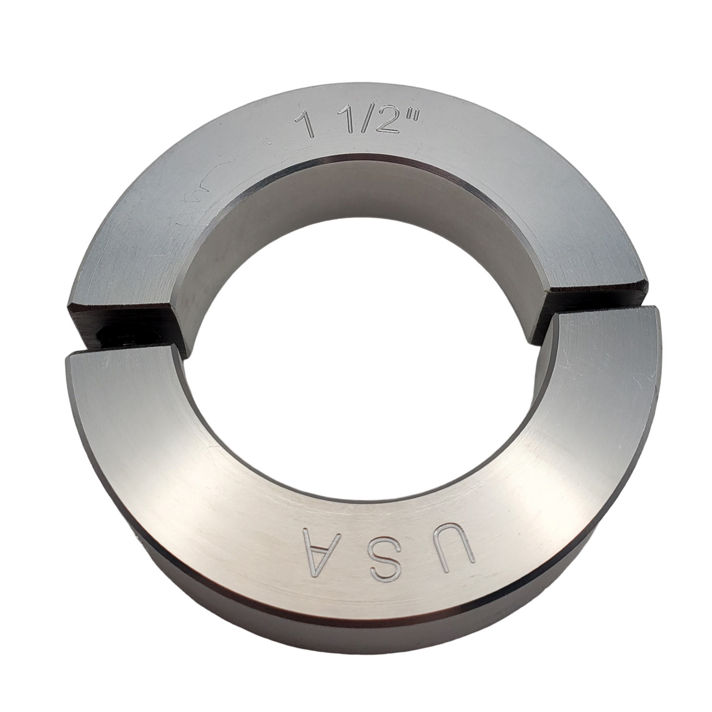 1.50" Diameter - Clamping Two Piece Shaft Collar - 2024 Aluminum