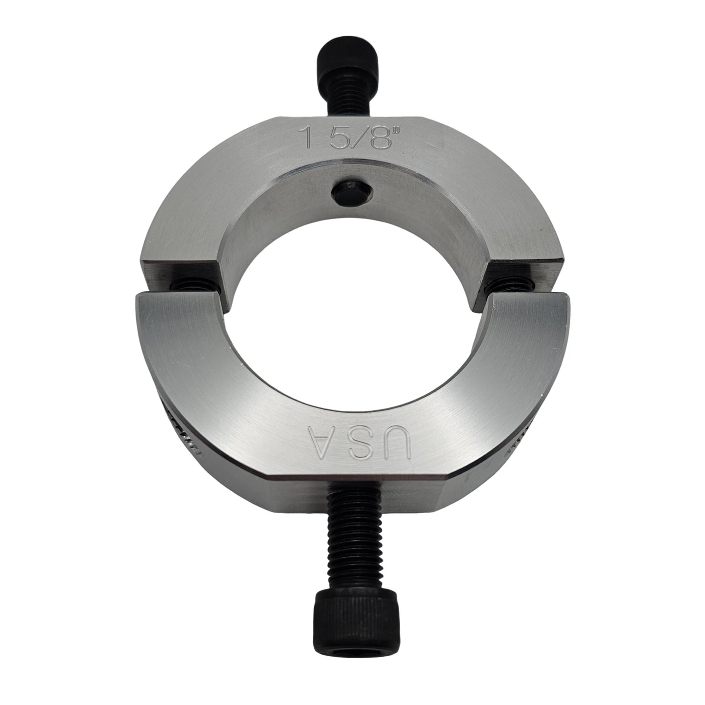 1.625" Diameter – Mountable Clamping Two Piece Shaft Collar – 2024 Aluminum