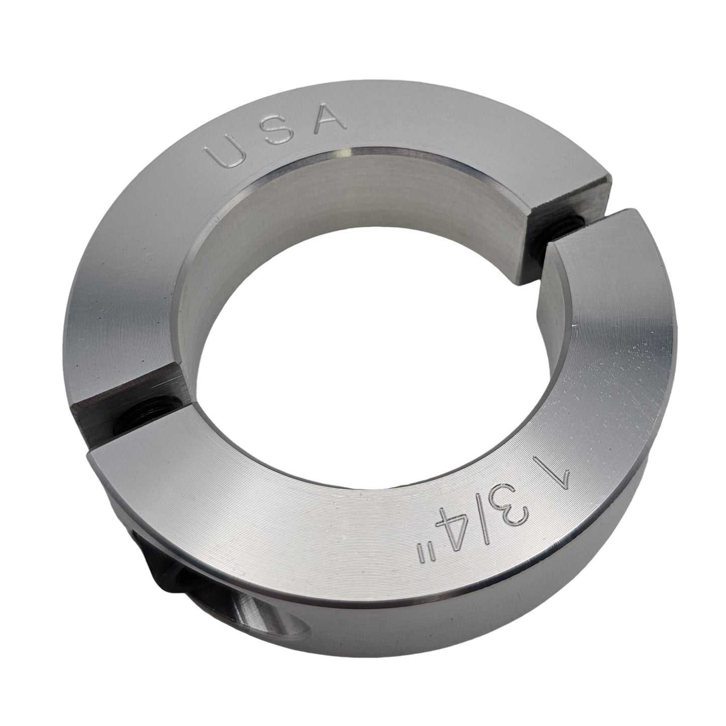 1.75" Diameter - Clamping Two Piece Shaft Collar - 2024 Aluminum