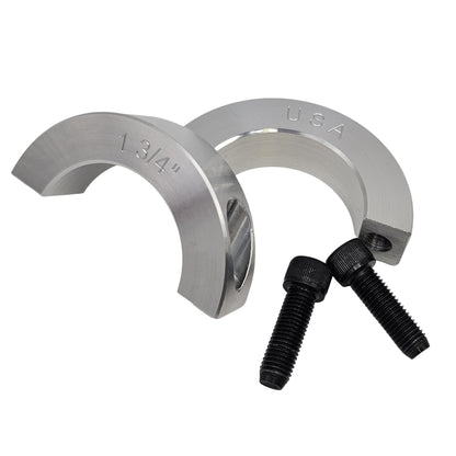 1.75" Diameter - Clamping Two Piece Shaft Collar - 2024 Aluminum