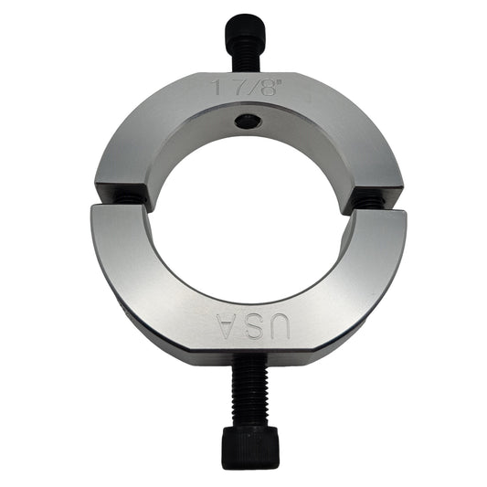 1.875" Diameter – Mountable Clamping Two Piece Shaft Collar – 2024 Aluminum