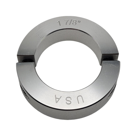 1.875" Diameter - Clamping Two Piece Shaft Collar - 2024 Aluminum