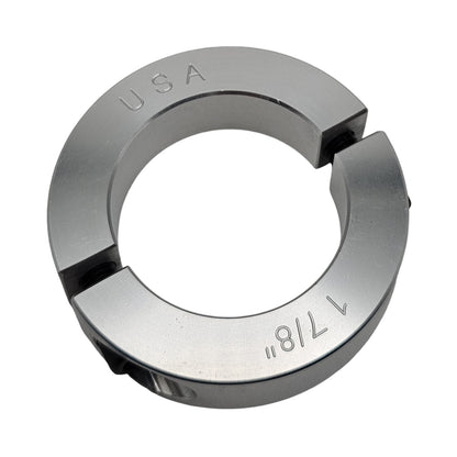 1.875" Diameter - Clamping Two Piece Shaft Collar - 2024 Aluminum