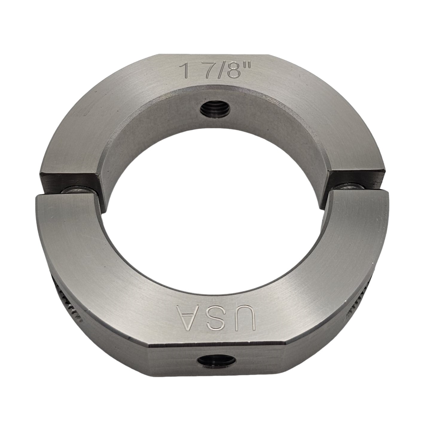 1.875" Diameter – Mountable Clamping Two Piece Shaft Collar - 303 Stainless Steel