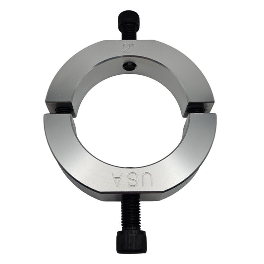 2.00" Diameter – Mountable Clamping Two Piece Shaft Collar – 2024 Aluminum