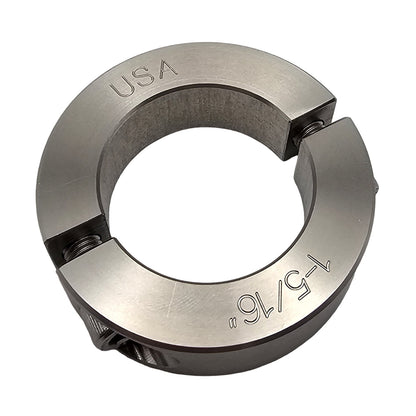 1.313" Diameter - Clamping Two Piece Shaft Collar - 303 Stainless Steel