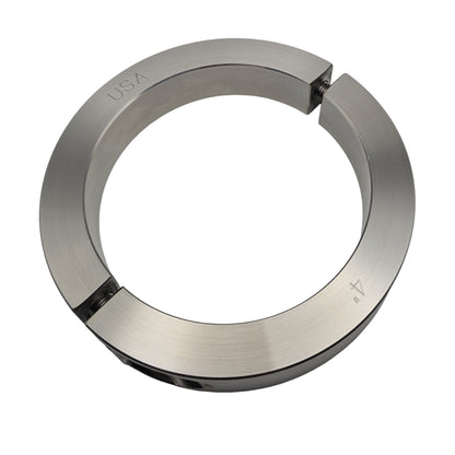 4.000" Diameter - Clamping Two Piece Shaft Collar - 316 Stainless Steel