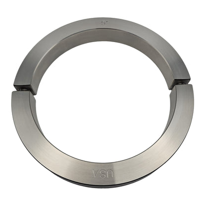 5.000" Diameter - Clamping Two Piece Shaft Collar - 316 Stainless Steel
