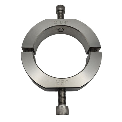 2.25" Diameter – Mountable Clamping Two Piece Shaft Collar - 303 Stainless Steel