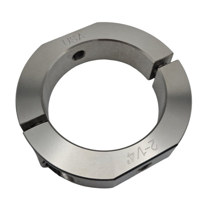 2.25" Diameter – Mountable Clamping Two Piece Shaft Collar - 303 Stainless Steel