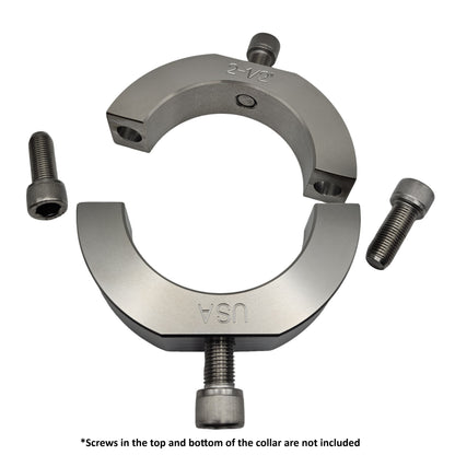 2.50" Diameter – Mountable Clamping Two Piece Shaft Collar - 303 Stainless Steel