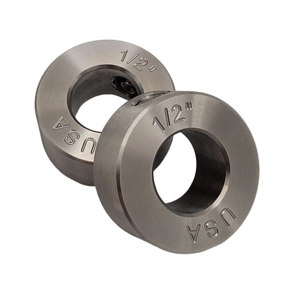 0.50" Diameter - Set Screw Shaft Collar - 303 Stainless Steel