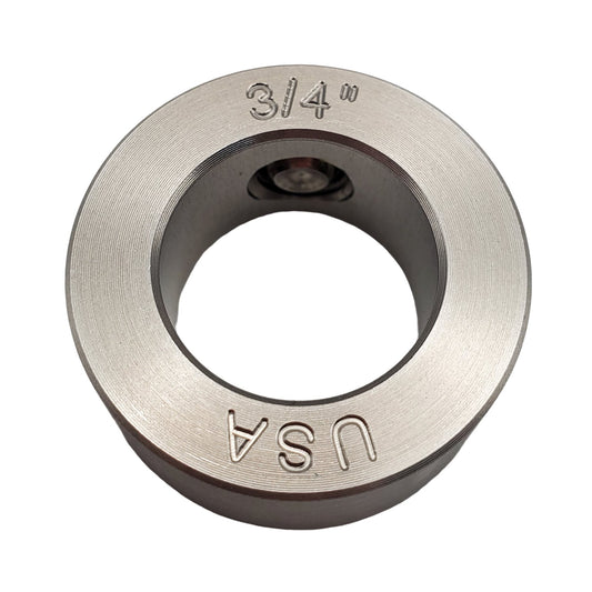 0.75" Diameter - Set Screw Shaft Collar - 303 Stainless Steel