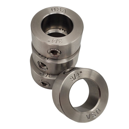 0.75" Diameter - Set Screw Shaft Collar - 303 Stainless Steel