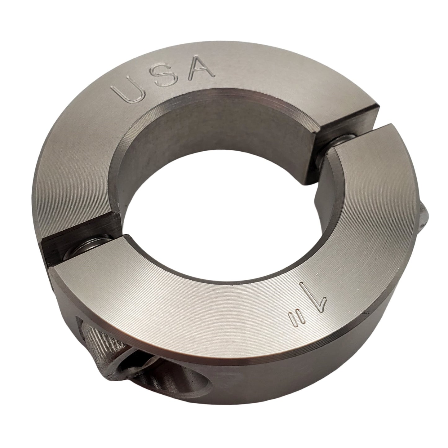 1.00" Diameter - Clamping Two Piece Shaft Collar - 303 Stainless Steel