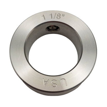 1.125" Diameter - Set Screw Shaft Collar - 303 Stainless Steel