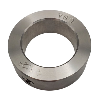 1.50" Diameter - Set Screw Shaft Collar - 303 Stainless Steel